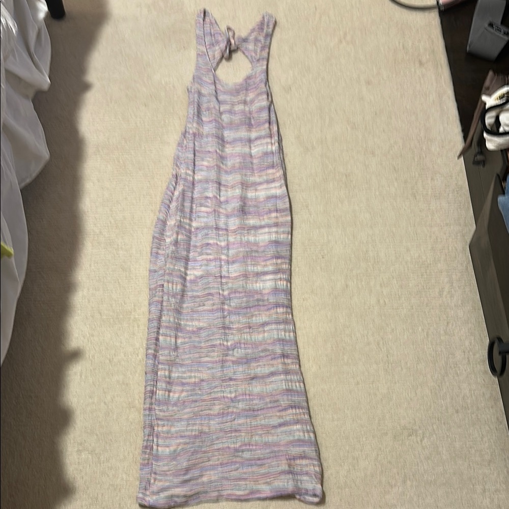 Rita row Elegant Multicolor Maxi Dress